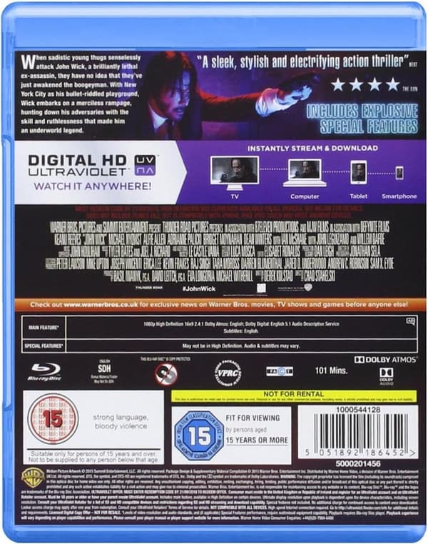 John Wick: Chapter 1 (2014) (Blu-Ray)