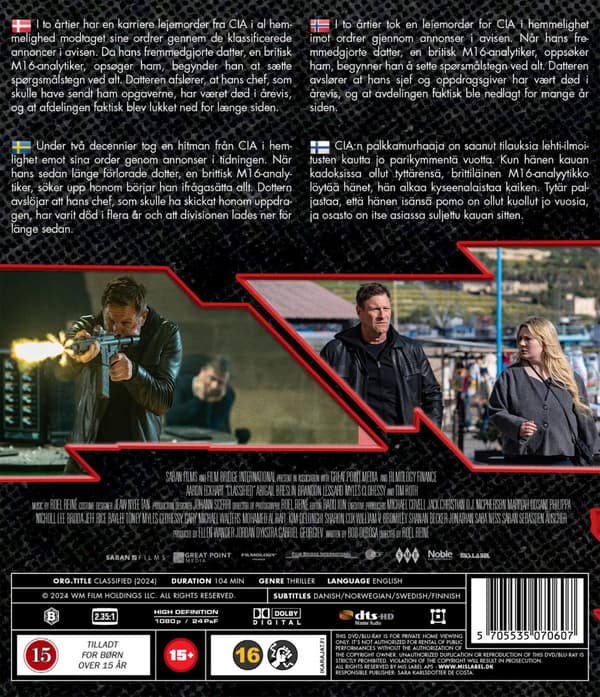 Classified (2024) (Blu-Ray)