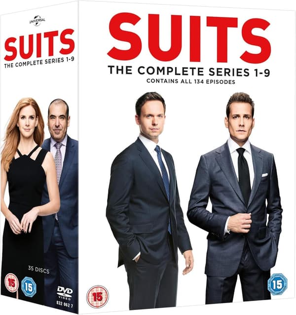 Suits The Complete Series (2011-2019) (DVD)