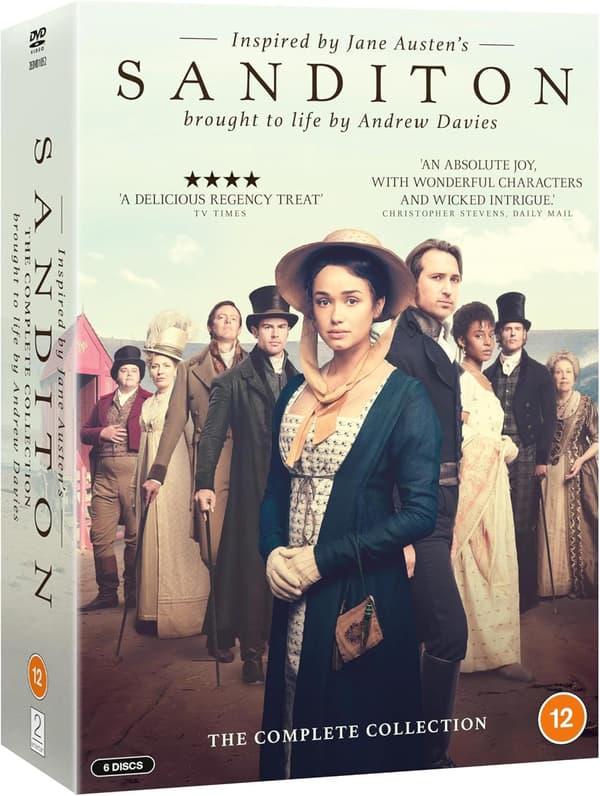 Sanditon The Complete Series (2019-2023) DVD (import)