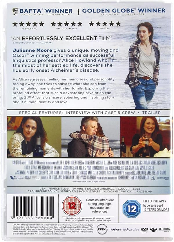 Still Alice (2014) (DVD)