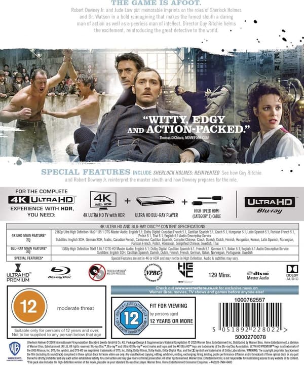 Sherlock Holmes (2009) (4K UHD)