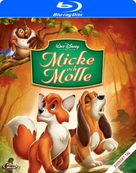 The Fox and The Hound (1981) / Micke och Molle (Blu-Ray)