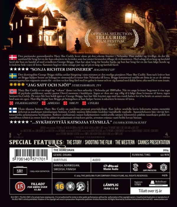 The Homesman (2014) (Blu-Ray)