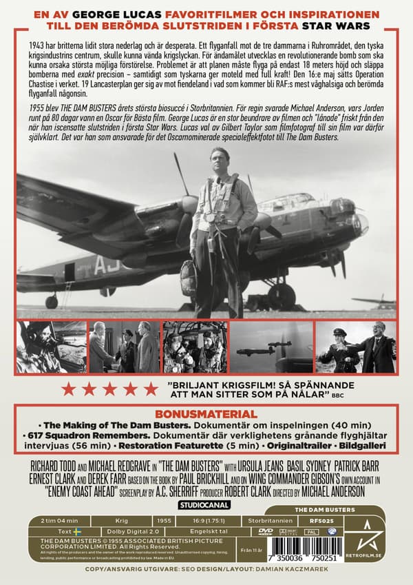 The Dam Busters (1955) (DVD)