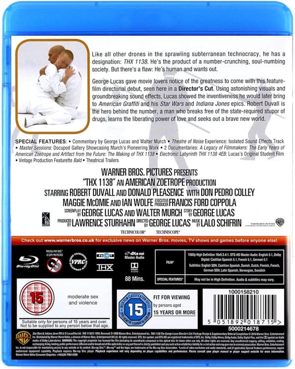 THX 1138 (1971) (Blu-Ray)