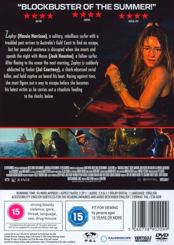 Dangerous Animals (2025) (DVD)