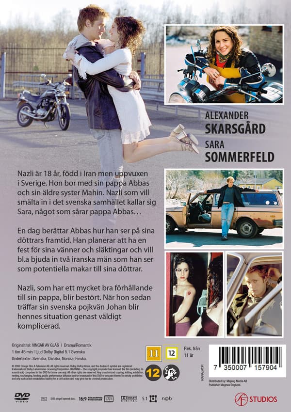Vingar av glas (2000) (DVD)