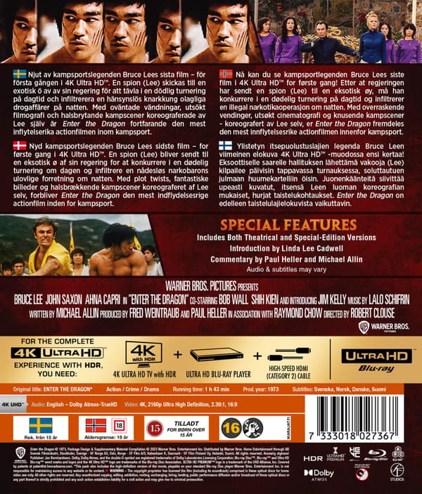 Enter The Dragon (1973) (4K UHD)