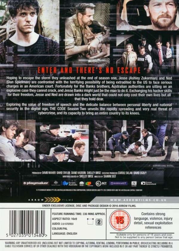 The Code Season 2 (2016) (DVD)