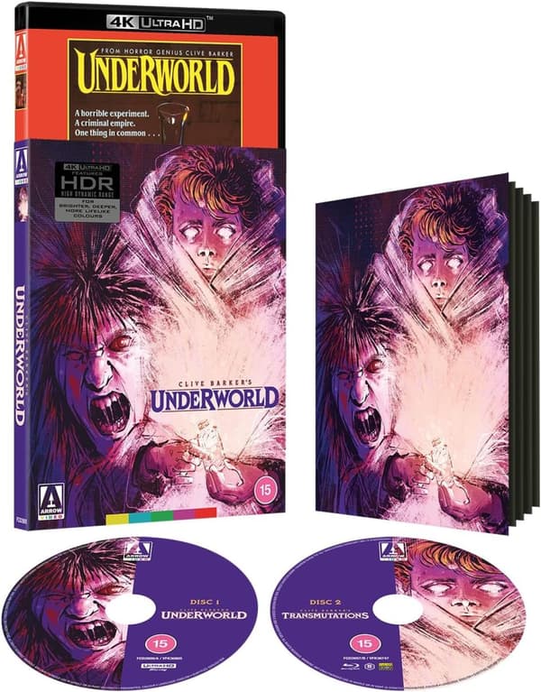 Underworld (aka Transmutations) (1985) (4K UHD) Limited Edition