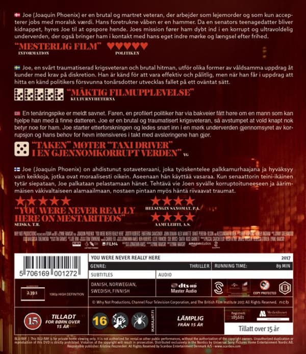 You Were Never Really Here (2017) (Blu-Ray)
