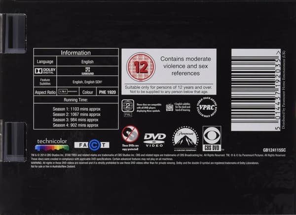 Star Trek: Enterprise The Complete Series (2001-2005) (DVD)