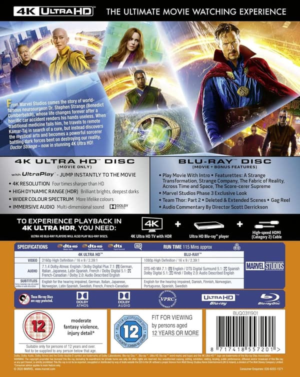 Doctor Strange (2016) (4K UHD)