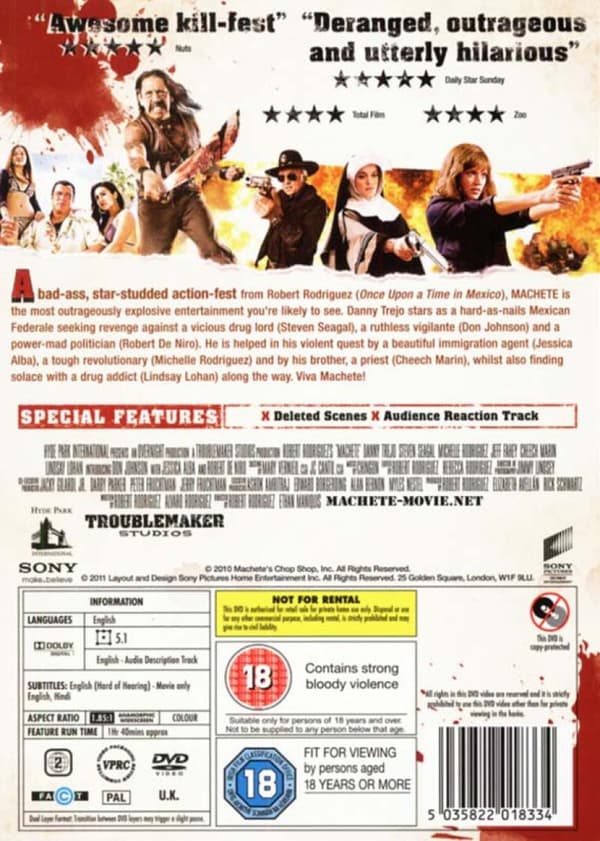 Machete (2010) (DVD)