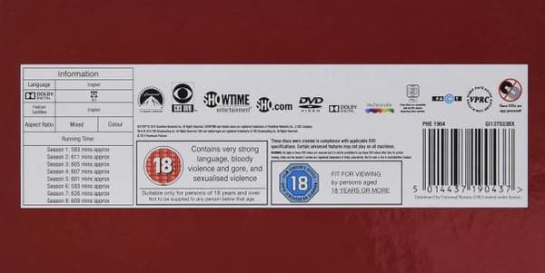 Dexter The Complete Series (2006-2013) (DVD)