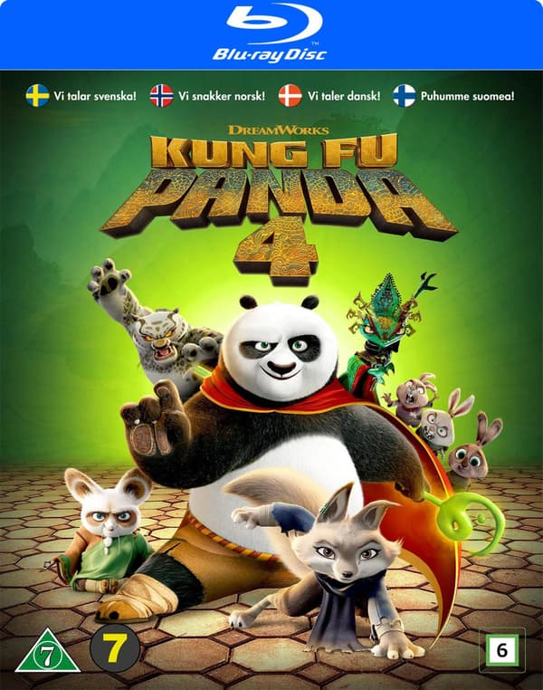 Kung Fu Panda 4 (2024) (Blu-Ray)