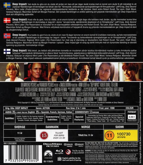 Deep Impact (1998) (Blu-Ray)
