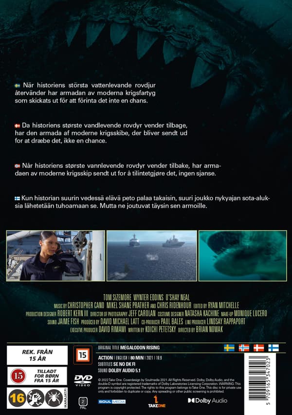 Megalodon Rising (2021) (DVD)
