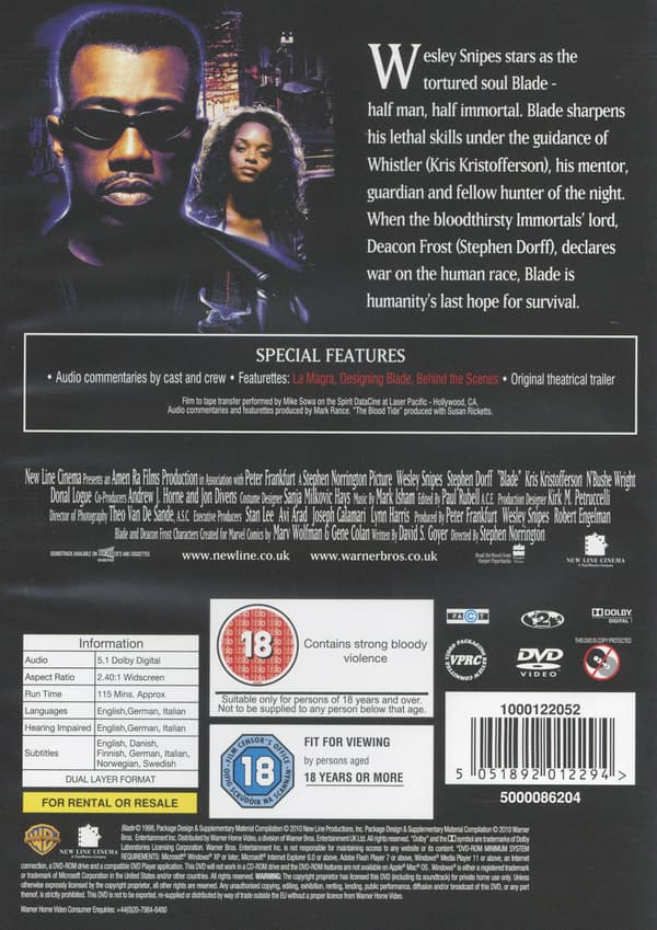 Blade (1998) (DVD)