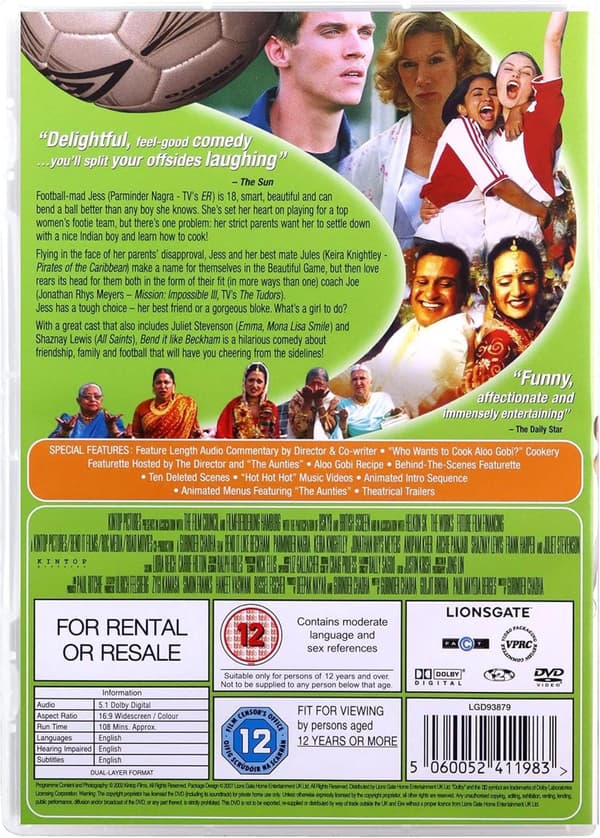 Bend It Like Beckham (2002) (DVD)