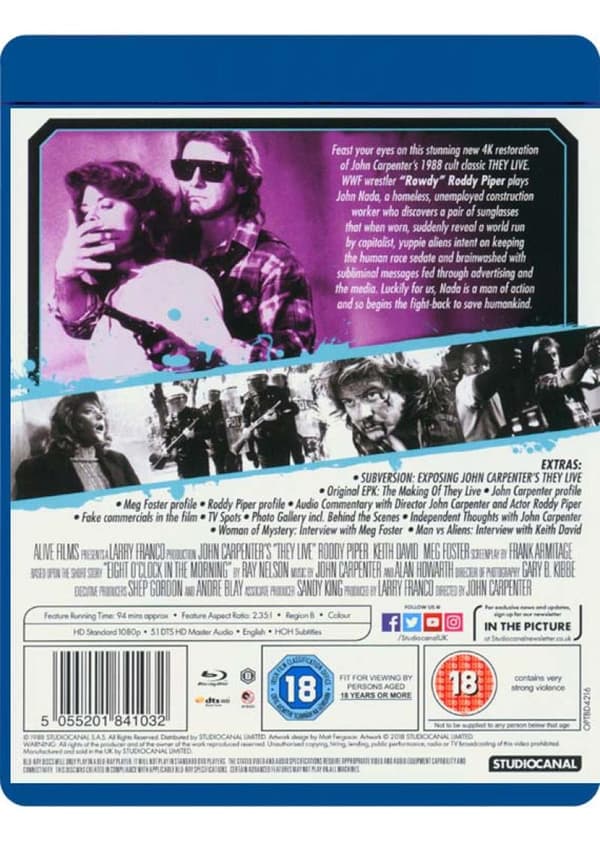 They Live (1988) (Blu-Ray)
