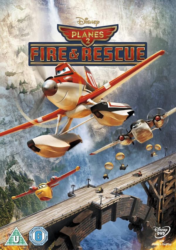 Planes 2: Fire & Rescue (2014) (DVD)