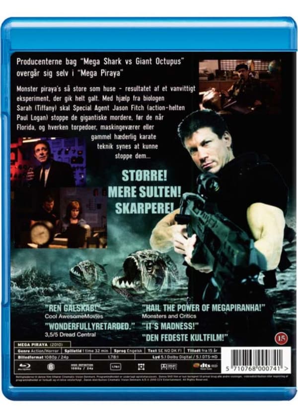Mega Piranha (2010) (Blu-Ray)