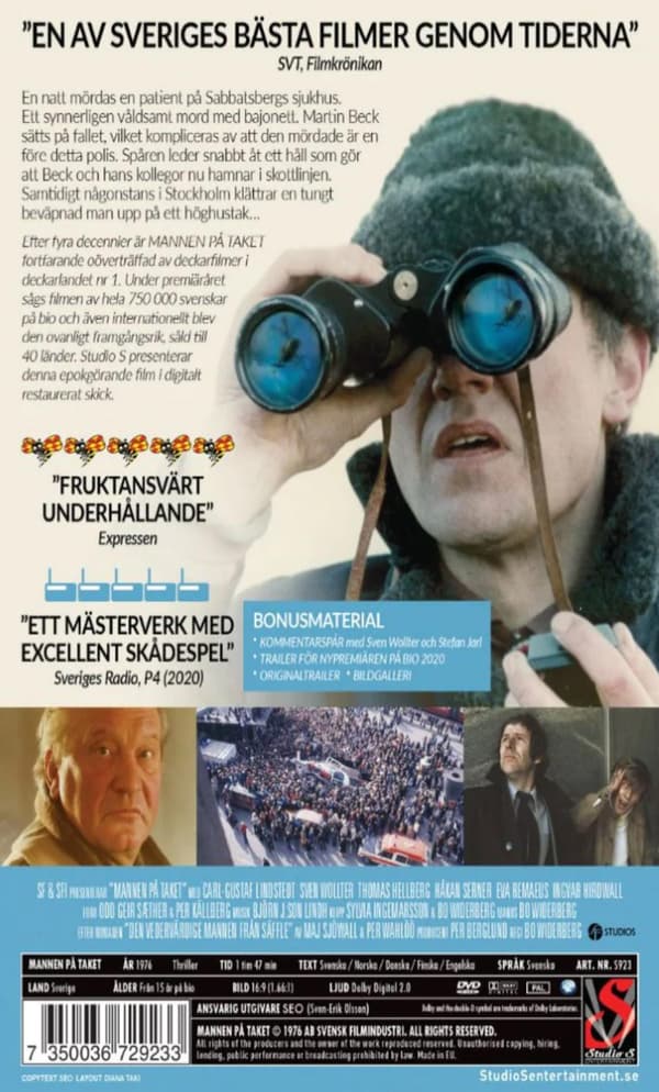 Mannen på taket (1976) (DVD)
