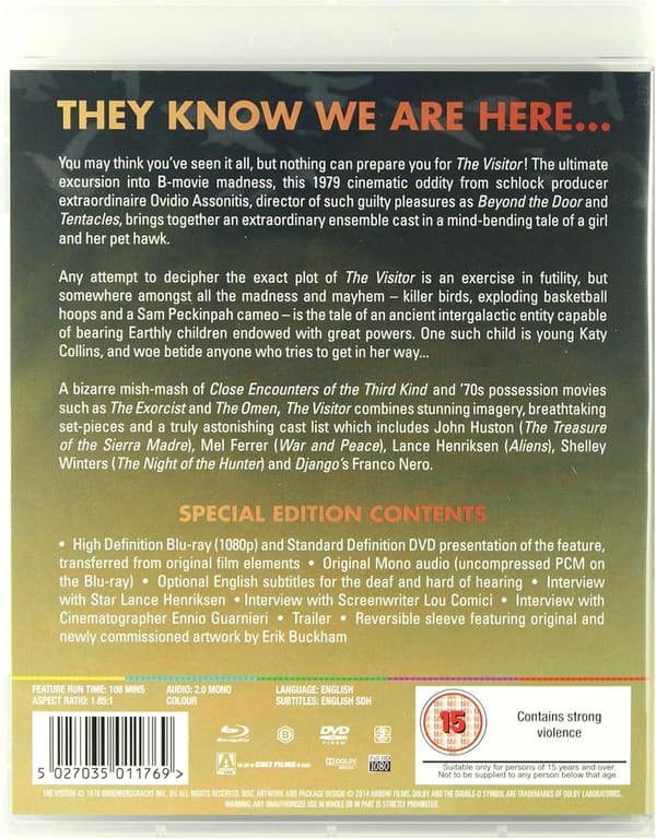 The Visitor (1979) (Blu-Ray)