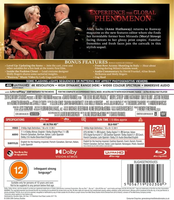 The Devil Wears Prada 2 (2026) (4K UHD)