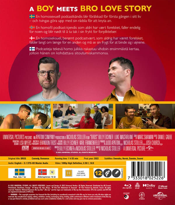 Bros (2022) (Blu-Ray)