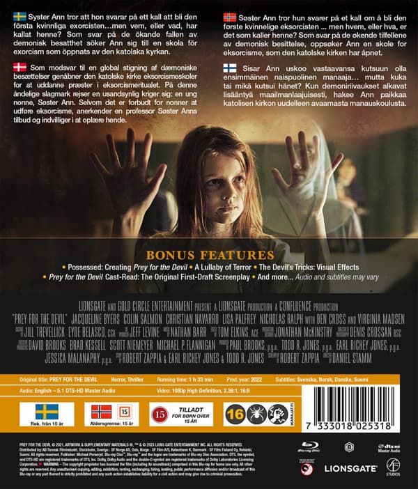 Prey For The Devil (2022) (Blu-Ray)