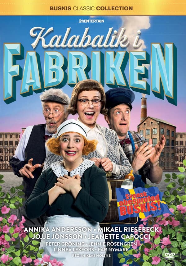 Kalabalik i fabriken (2025) (DVD)