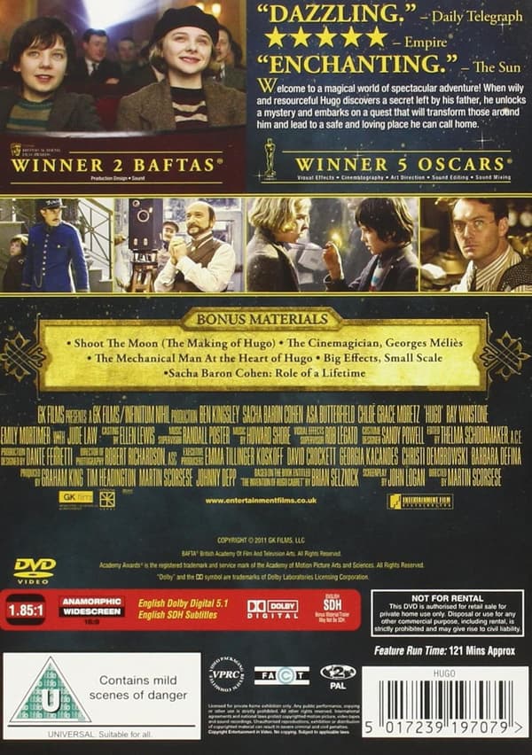 Hugo (2011) (DVD)