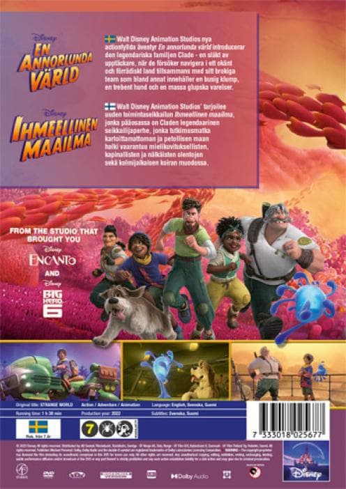 Strange World (2022) (BD) (DVD)