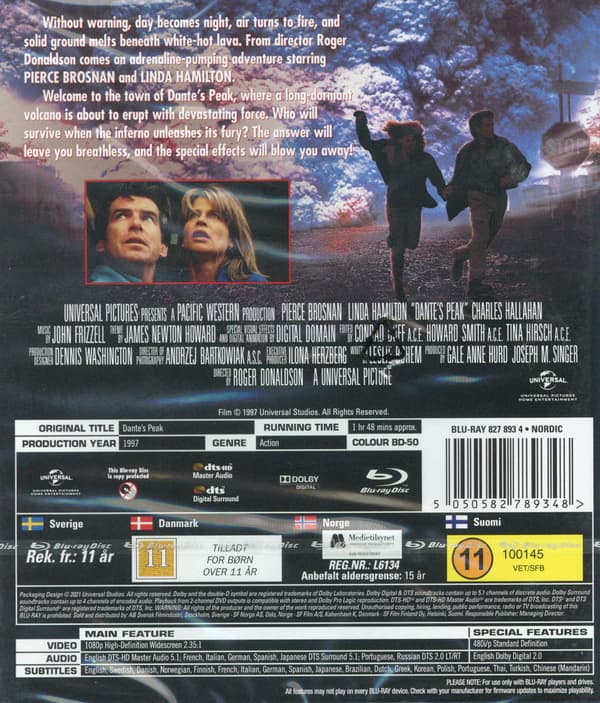 Dantes Peak (1997) (Blu-Ray)