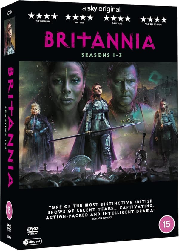 Britannia The Complete Series (2017-2021) (DVD)
