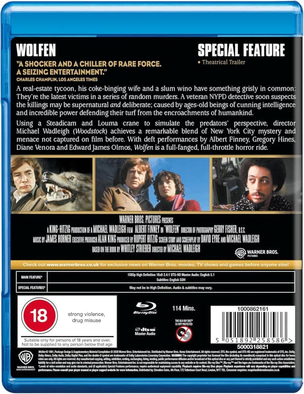 Wolfen (1981) (Blu-Ray)