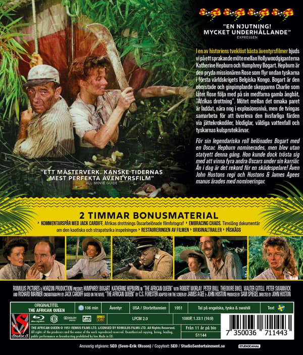 The African Queen (1951) (Blu-Ray)