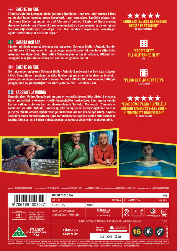 Pain and Glory (2019) (DVD)