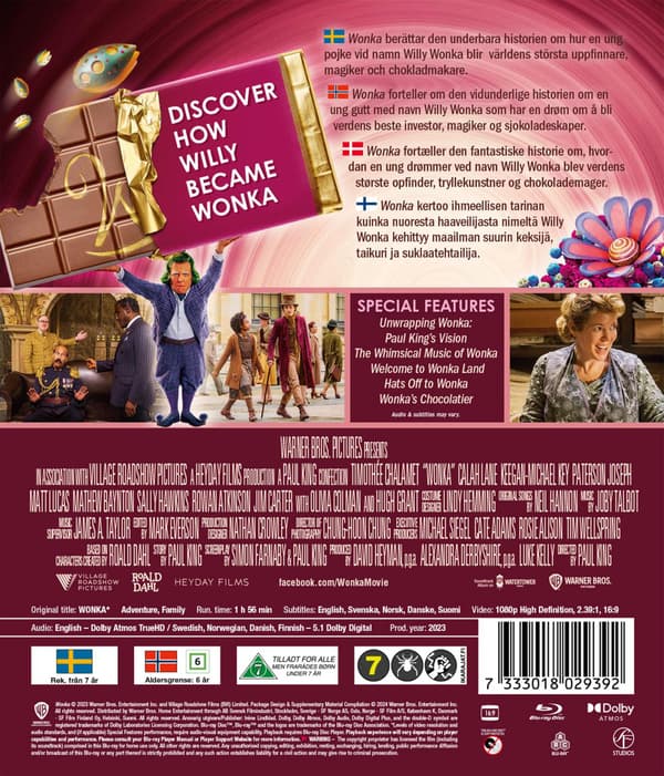 Wonka (2023) (Blu-Ray)
