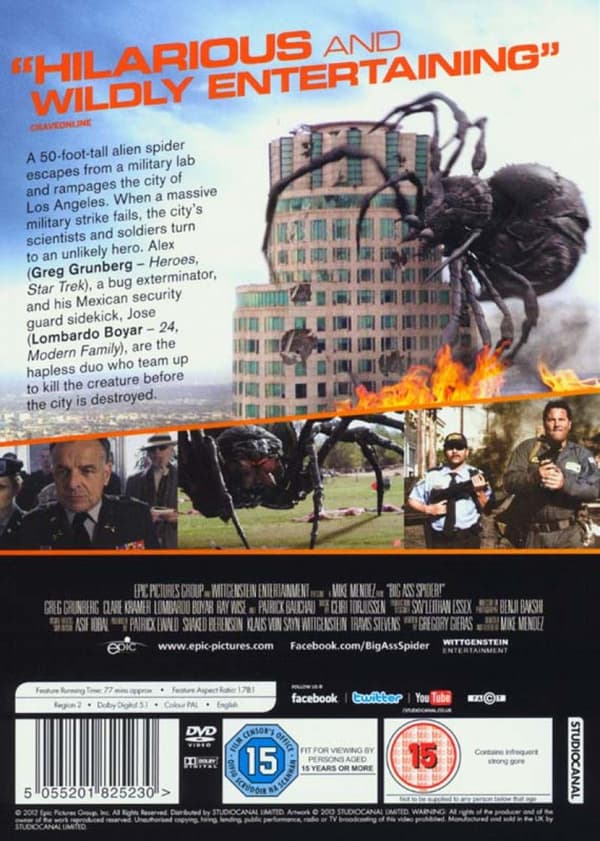 Big Ass Spider! (2013) (DVD)