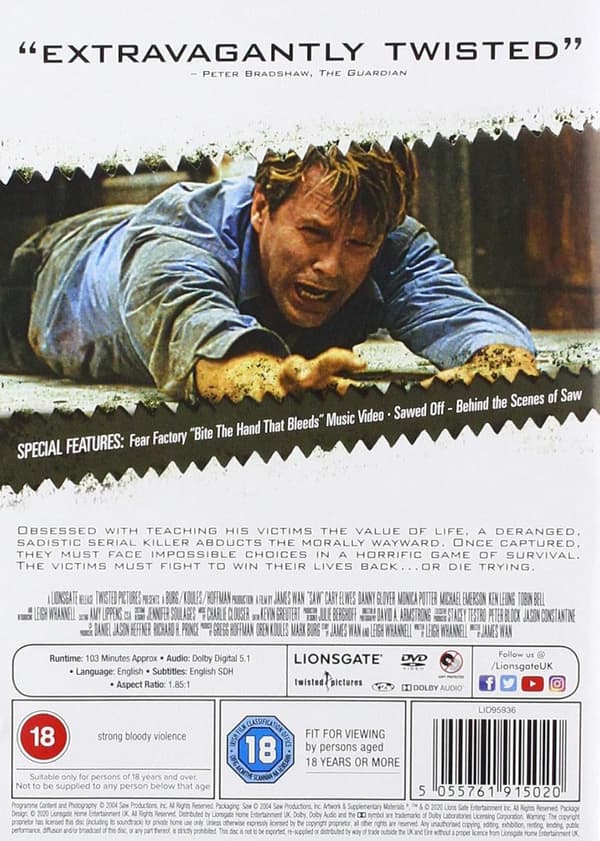 Saw 1 (2004) (DVD)