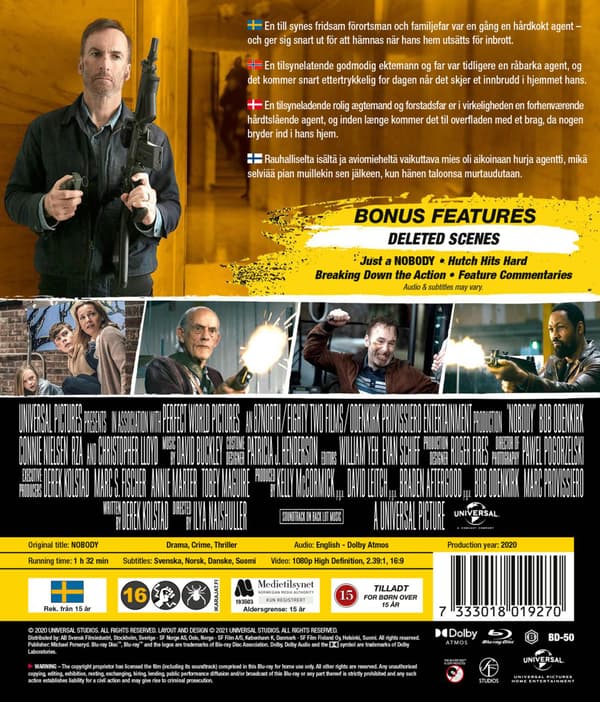 Nobody (2021) (Blu-Ray)