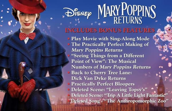 Mary Poppins Returns (2018) (4K UHD)