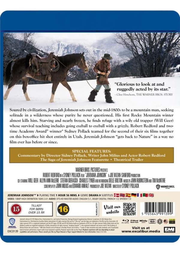 Jeremiah Johnson (1972) (Blu-Ray)