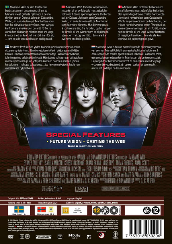 Madame Web (2024) (DVD)