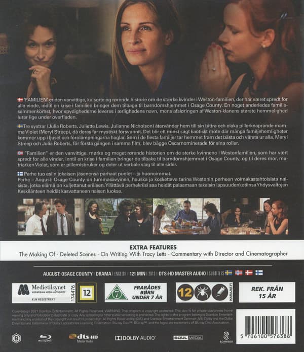 August: Osage County (2013) (Blu-Ray)