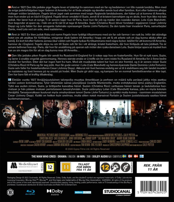 The Man Who Cried (2000) (Blu-Ray)